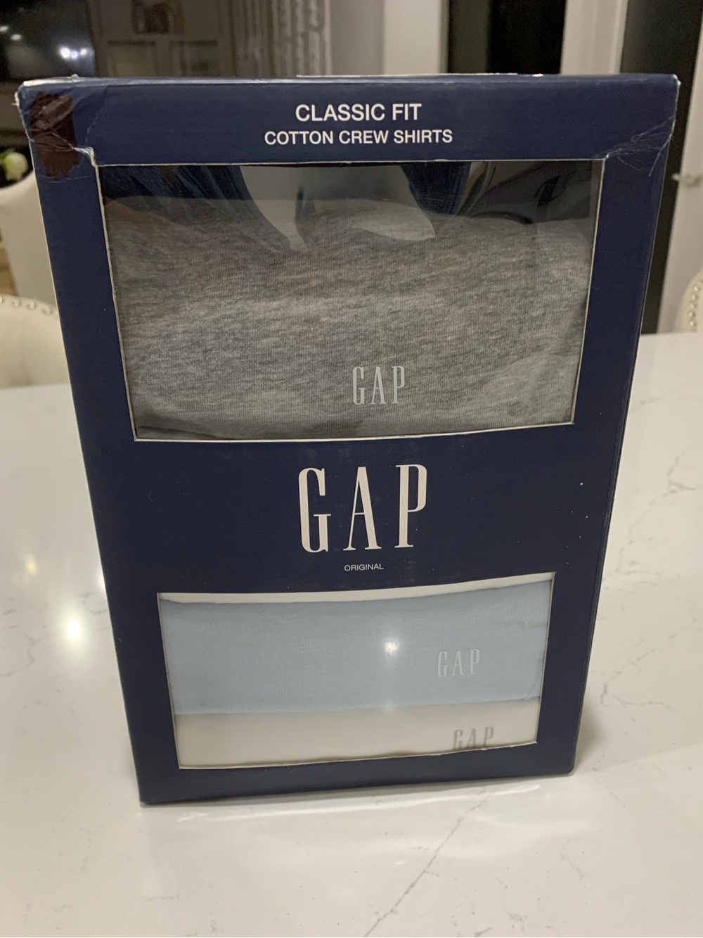 GAP Men 4 Pack BOXED Cotton Ribbed Tanks Size M